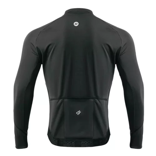 Rockbros 15400002004 hosszú ujjú kerékpáros mez ősz/tél XL - fek-5907769360404 3 kép