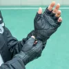 Rockbros 16220006002 M bőr motoros kesztyű - fekete-5907769312892 2 kép