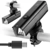 Rockbros 24610002001 kerékpár első lámpa 1000 lm + USB-C - USB-A k-5907769313394 2 kép