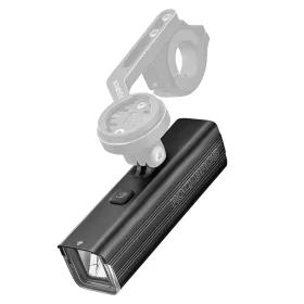 Rockbros RHL1500 első kerékpárlámpa 5000mAh 1500lm IPX6 - fekete-5907769364655 1 kép