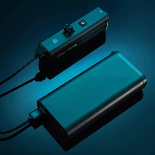Rockbros RHL1500 első kerékpárlámpa 5000mAh 1500lm IPX6 - fekete-5907769364655 4 kép