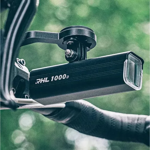 Rockbros RHL1500 első kerékpárlámpa 5000mAh 1500lm IPX6 - fekete-5907769364655 6 kép