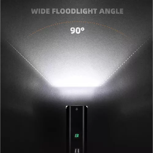 Rockbros RHL1500 első kerékpárlámpa 5000mAh 1500lm IPX6 - fekete-5907769364655 9 kép