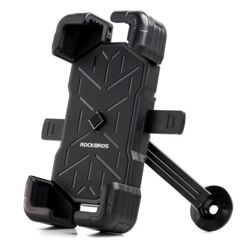 Rockbros 25210030007 telefontartó motorhoz - fekete-7098586731718 1 kép
