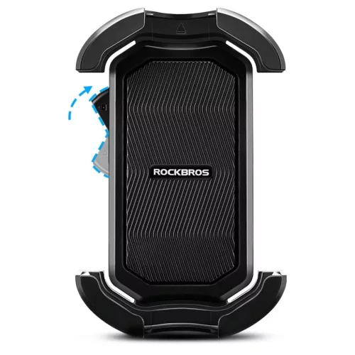 Rockbros 25210032005 Motoros Telefontartó Tükörre - Fekete-5907769313974 4 kép