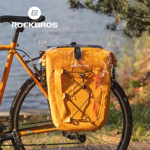 Rockbros 30140022003 vízálló kerékpáros táska csomagtartóra - n-5907769313141 4 kép