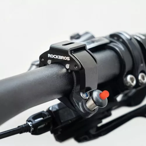Rockbros bicikli csengő 34210006001 C alakú - fekete-5907769314346 3 kép