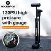 Rockbros 42310006001 biciklipumpa nyomásmérővel - fekete-5907769313752 7 kép