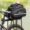 Rockbros A6-03BK biciklis táska hátsó csomagtartóra 35 l, kihajtha-5907769362170 7 kép