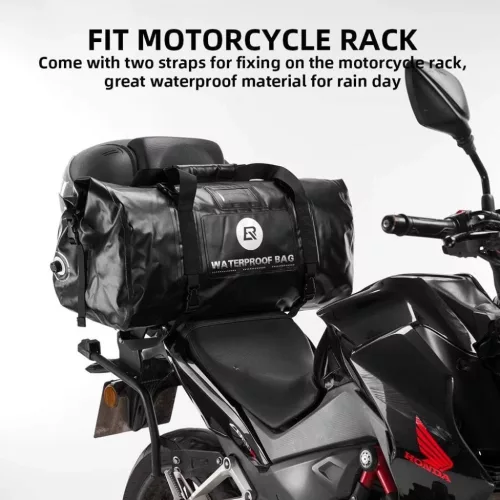 Rockbros AS-005BK vízálló motoros táska - fekete-5907769313042 4 kép