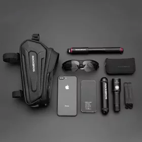 Rockbros B68-1 páncélozott kerékpártáska telefon zsebbel 1.7l - f-5907769313097 2 kép