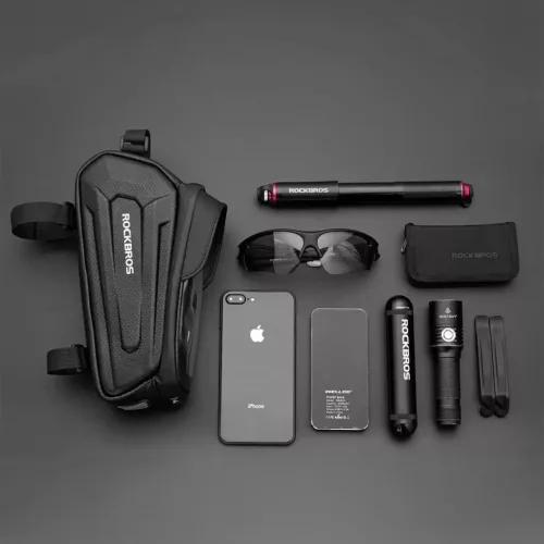 Rockbros B68-1 páncélozott kerékpártáska telefon zsebbel 1.7l - f-5907769313097 2 kép