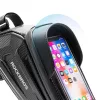 Rockbros B68-1 páncélozott kerékpártáska telefon zsebbel 1.7l - f-5907769313097 6 kép