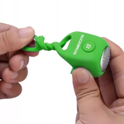 Rockbros CB1709GN elektronikus kerékpáros csengő - zöld-5907769314278 5 kép