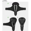 Rockbros LF047-S szilikon gél kerékpár üléshuzat M méret - feket-5907769313851 8 kép