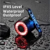 Rockbros Q3 Hátsó Kerékpárlámpa Intelligens Megállási Rendszerr-5907769313356 5 kép