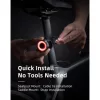 Rockbros Q3 Hátsó Kerékpárlámpa Intelligens Megállási Rendszerr-5907769313356 10 kép