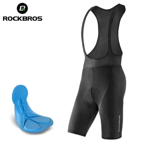 Rockbros RK2002XL kantáros kerékpáros rövidnadrág XL betéttel - -5907769313196 5 kép