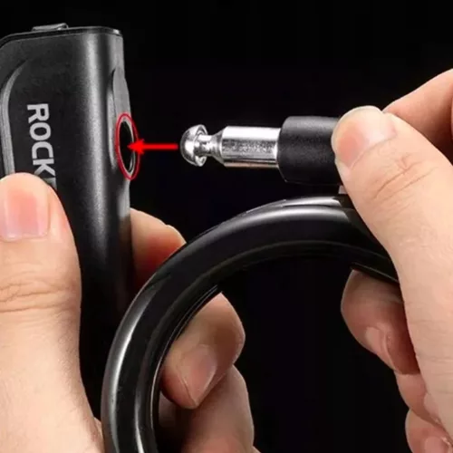 Rockbros RKS515-BK kerékpárlakat 1.1 m kulcsos - fekete-5907769313486 4 kép