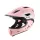 Rockbros TT-32002 Nyuszi Gyerek Biciklis Sisak Levehető Állrésszel Méret M (54-58 cm) - Rózsaszín