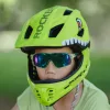Rockbros TT-32003 Cápás Gyermek Biciklis Sisak Levehető Állvédőv-5907769382246 6 kép