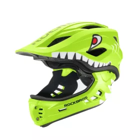 Rockbros TT-32004 Cápa Gyermek Kerékpáros Bukósisak Levehető Áll-5907769382253 1 kép