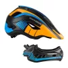 Rockbros TT-32SOBL-M gyermek kerékpáros sisak lecsatolható állvéd-5907769312465 6 kép