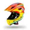 Rockbros TT-32SOYB-M gyermek kerékpáros sisak levehető állvédőve-5907769312427 1 kép