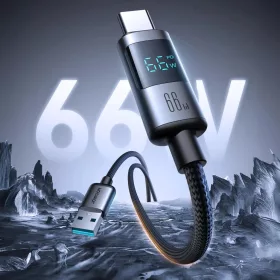 Joyroom S-A16 Pro Prism Series 66W USB-A - USB-C kábel kijelzővel 1.-6956116714420 2 kép