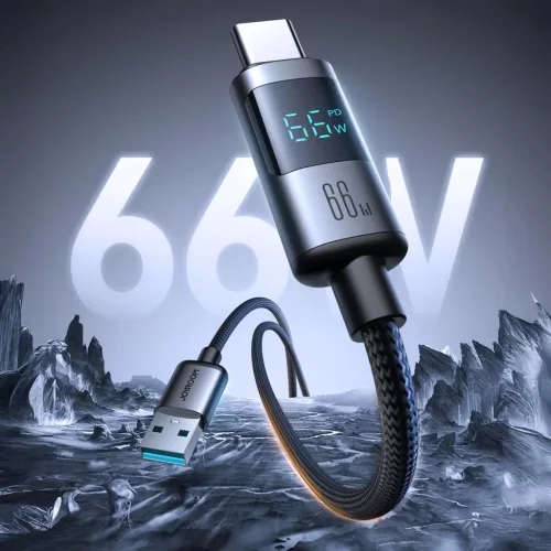Joyroom S-A16 Pro Prism Series 66W USB-A - USB-C kábel kijelzővel 1.-6956116714420 2 kép
