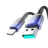 Joyroom S-A42 Crystal-Clear sorozat 3A USB-A - Lightning kábel 1,2 m -6956116728137 2 kép