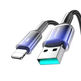 Joyroom S-A42 Crystal-Clear sorozat 3A USB-A - Lightning kábel 1,2 m -6956116728137 2 kép