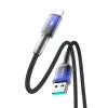 Joyroom S-A42 Crystal-Clear sorozat 3A USB-A - Lightning kábel 1,2 m -6956116728137 3 kép