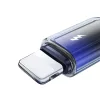 Joyroom S-A42 Crystal-Clear sorozat 3A USB-A - Lightning kábel 1,2 m -6956116728137 6 kép