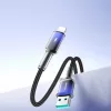 Joyroom S-A42 Crystal-Clear sorozat 3A USB-A - Lightning kábel 1,2 m -6956116728137 10 kép