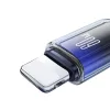Joyroom S-A42 Crystal-Clear Series 60W USB-C - USB-C kábel 1.2m - fek-6956116728069 6 kép