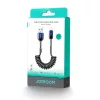 Joyroom S-A43 Crystal-Clear Series 3A USB-A - Lightning spirál kábel-6956116728199 2 kép
