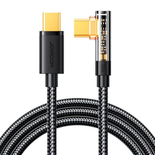 Joyroom S-CC100A6 USB-C kábel 100W 1.2m (fekete)-6956116725860 1 kép