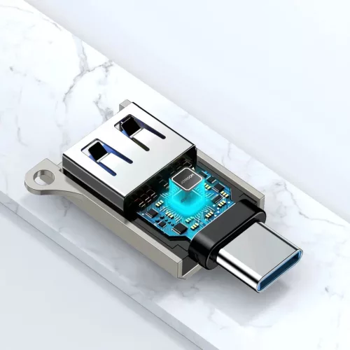Joyroom S-H151 USB-C (male) / USB-A (female) adapter akasztólyukkal --6956116724641 3 kép