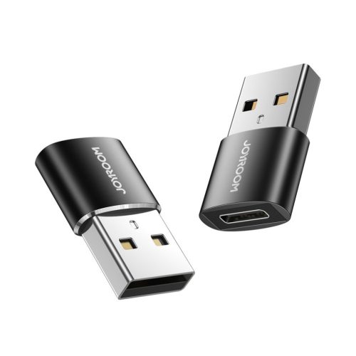 Joyroom Adapter USB-A - USB Type C fekete (S-H152)-6941237149121 7 kép