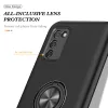 Samsung Galaxy A03s TPU tok kihajtható mágneses támasszal fekete Al- 7 kép