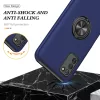 Samsung Galaxy A03s TPU tok kihajtható mágneses támasszal kék Alph- 2 kép