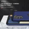 Samsung Galaxy A03s TPU tok kihajtható mágneses támasszal kék Alph- 3 kép