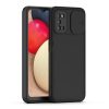 Samsung Galaxy A03s TPU tok kameralencse védővel fekete Alphajack- 3 kép