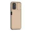 Samsung Galaxy A03s TPU tok kameralencse védővel arany Alphajack- 1 kép