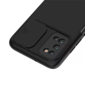 Samsung Galaxy A03s TPU tok kameralencse védővel piros Alphajack- 2 kép