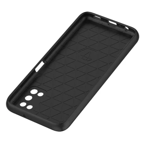 Samsung Galaxy A03s TPU tok kameralencse védővel ezüst Alphajack- 4 kép