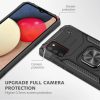 Samsung Galaxy A03s fokozott védelmet biztosító TPU tok kihajtható- 3 kép