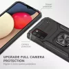 Samsung Galaxy A03s fokozott védelmet biztosító TPU tok kihajtható- 3 kép