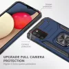 Samsung Galaxy A03s fokozott védelmet biztosító TPU tok kihajtható- 5 kép